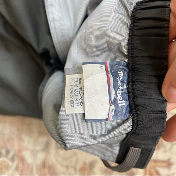 Mont Bell Gray Pants Straight Leg Side Zipper Women’s Size M. O - Picture 5 of 8